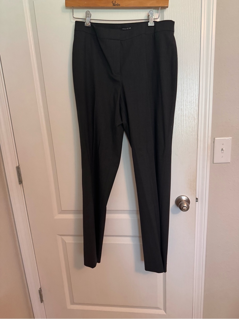 Lafayette 148 New York Gray Dress Trousers